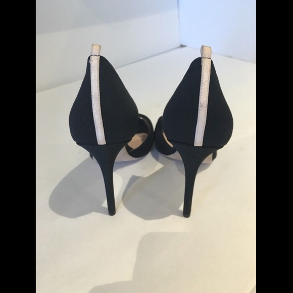 NEW Sarah Jessica‎ Parker SJP Doris Grosgrain Half d'Orsay Pump [SZ 39.5 ] - Picture 3 of 12